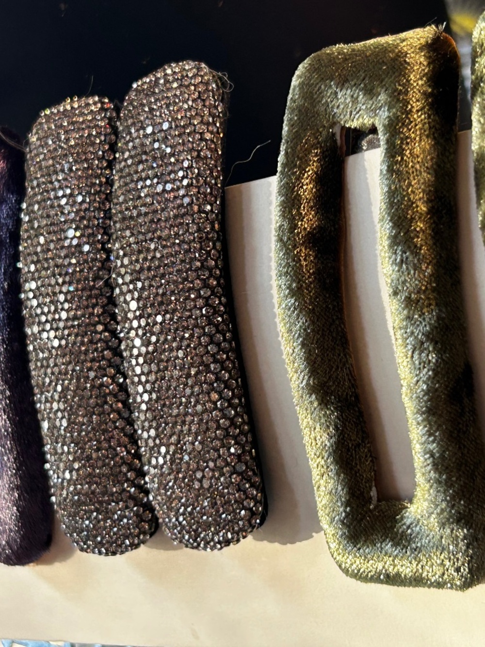 Anthropologie hair clip trio - Picture 2 of 4